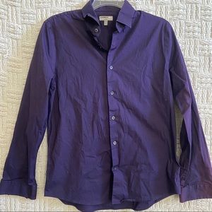 Express Mens Fitted  Dress Shirt with Flaws